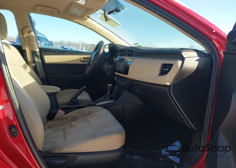 2016 Toyota Corolla Le from USA, damaged, VIN 2T1BURHE6GC531186